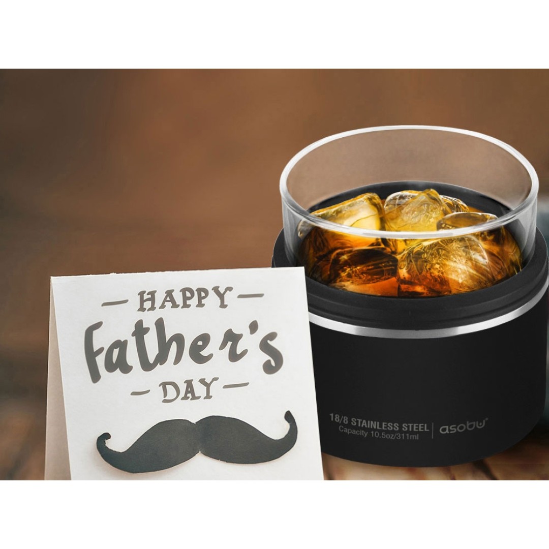 Тумблер для виски WHISKEY KUZIE, черный