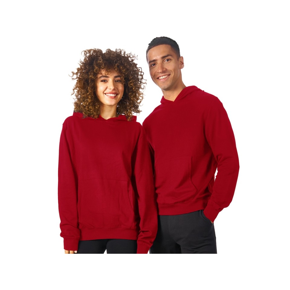 Худи «Warsaw», футер 220гр, красный