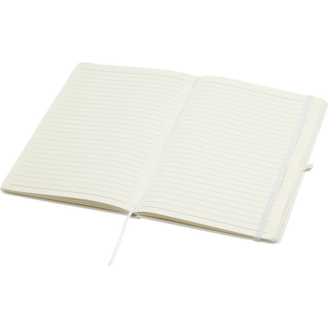 Блокнот Spectrum Plus формата A5 в твердой обложке - Белый