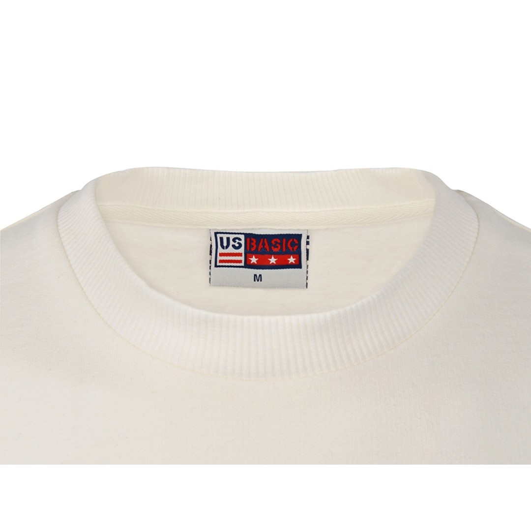 Свитшот "Motion" унисекс с начесом, белый