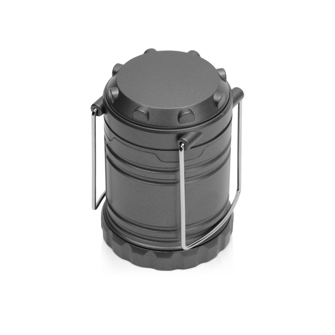 Фонарь «Probe» складной COB, для активного отдыха, серый