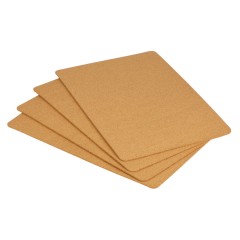 Набор подставок под горячее из пробки "Dinner"