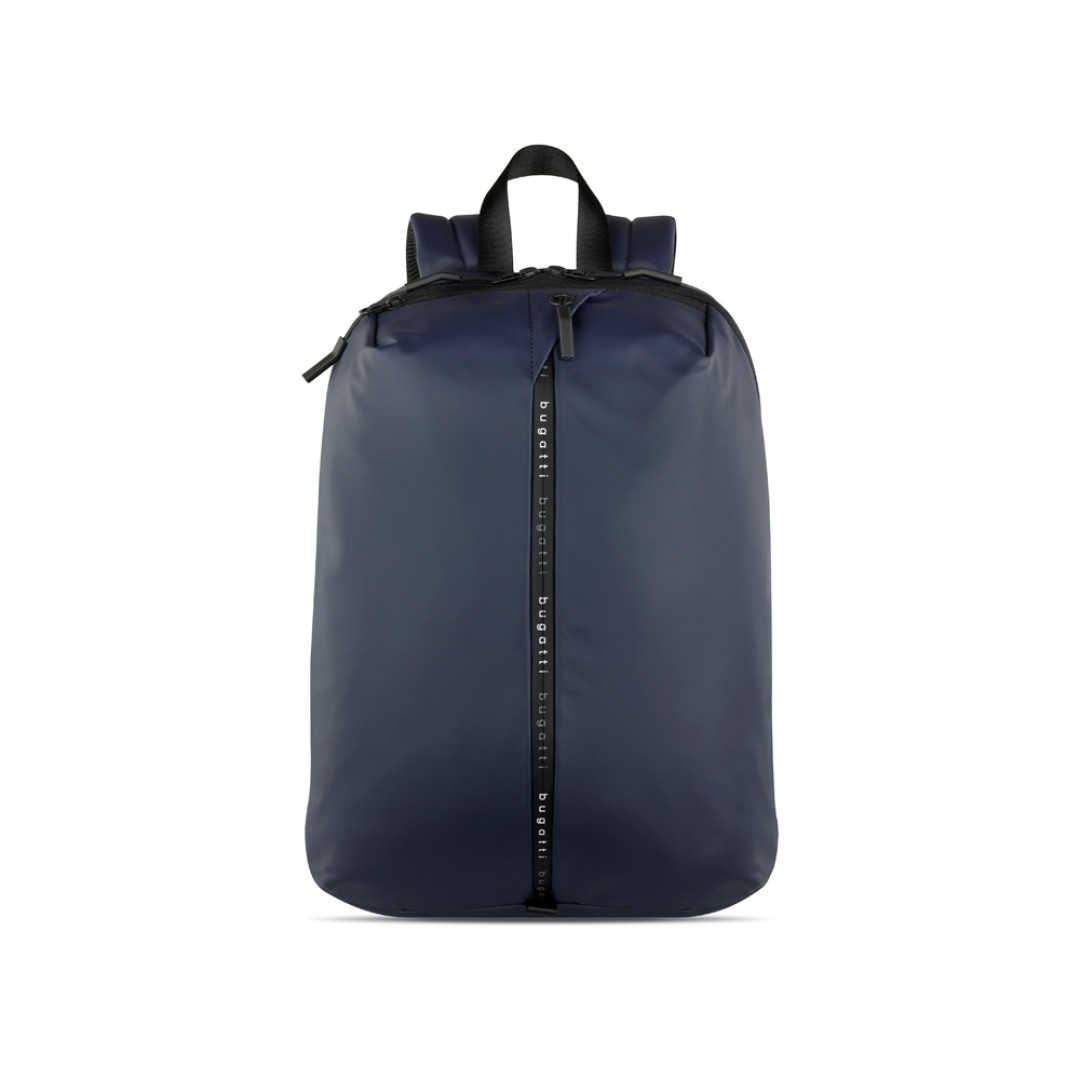 Рюкзак BUGATTI Blanc 15'', синий, тарпаулин/полиэстер, 32х15,5х45 см