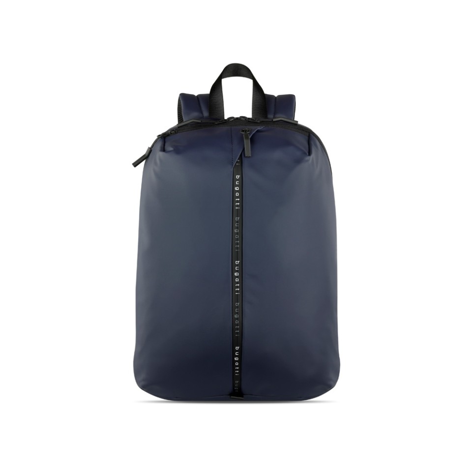 Рюкзак BUGATTI Blanc 15'', синий, тарпаулин/полиэстер, 32х15,5х45 см
