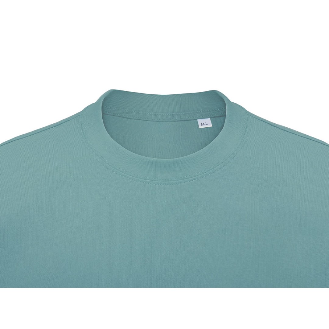 Футболка оверсайз «Beta.01» унисекс, пыльный бирюзовый