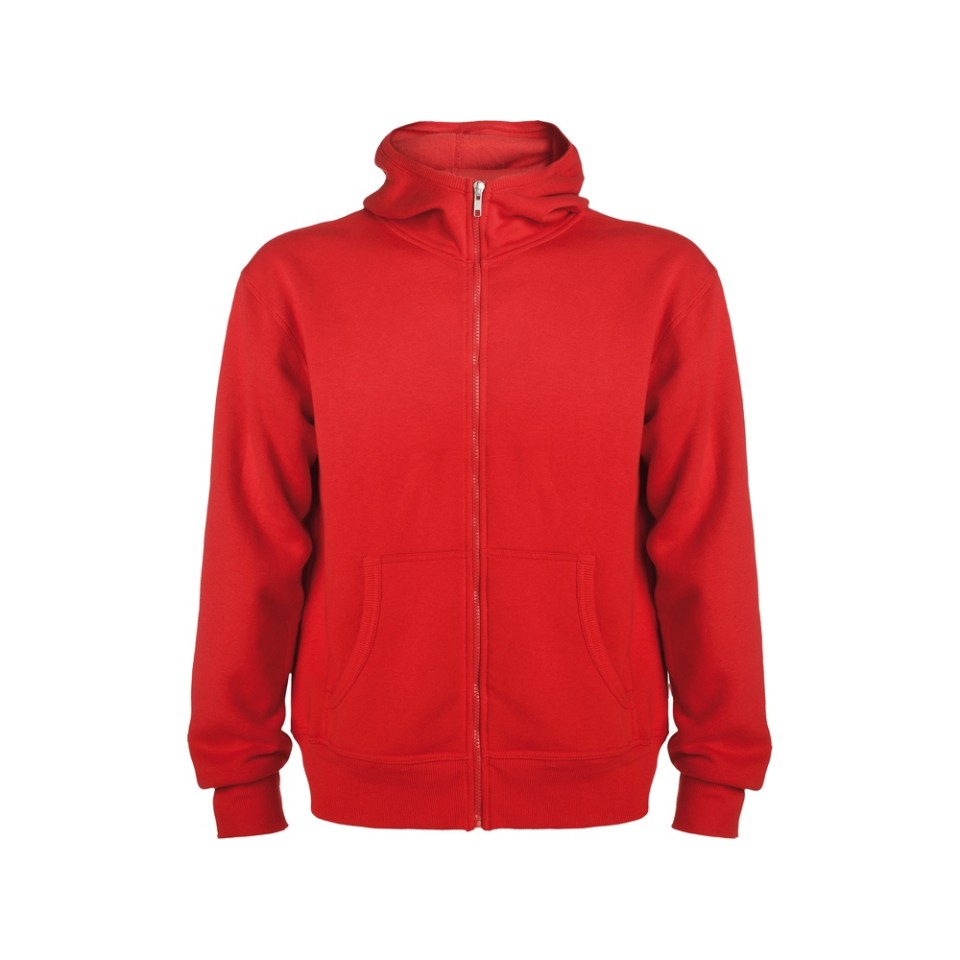 Толстовка на молнии "Montblanc" унисекс, красный