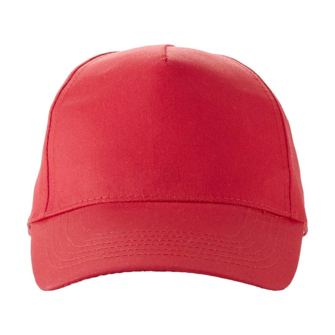 Бейсболка "Memphis" 5-ти панельная 165 гр, красный