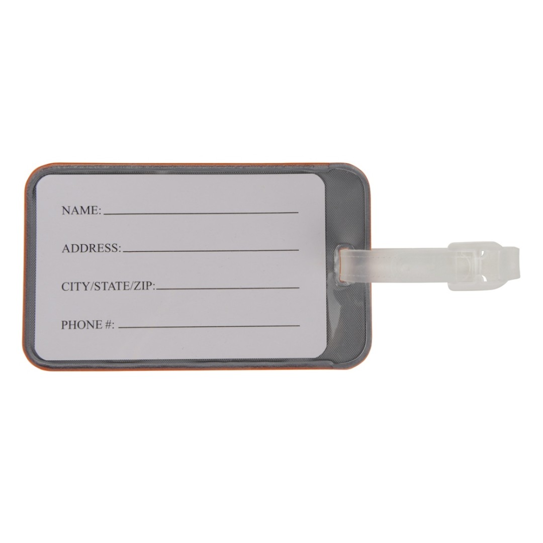 Бирка для багажа "Voyage" 2.0, оранжевый