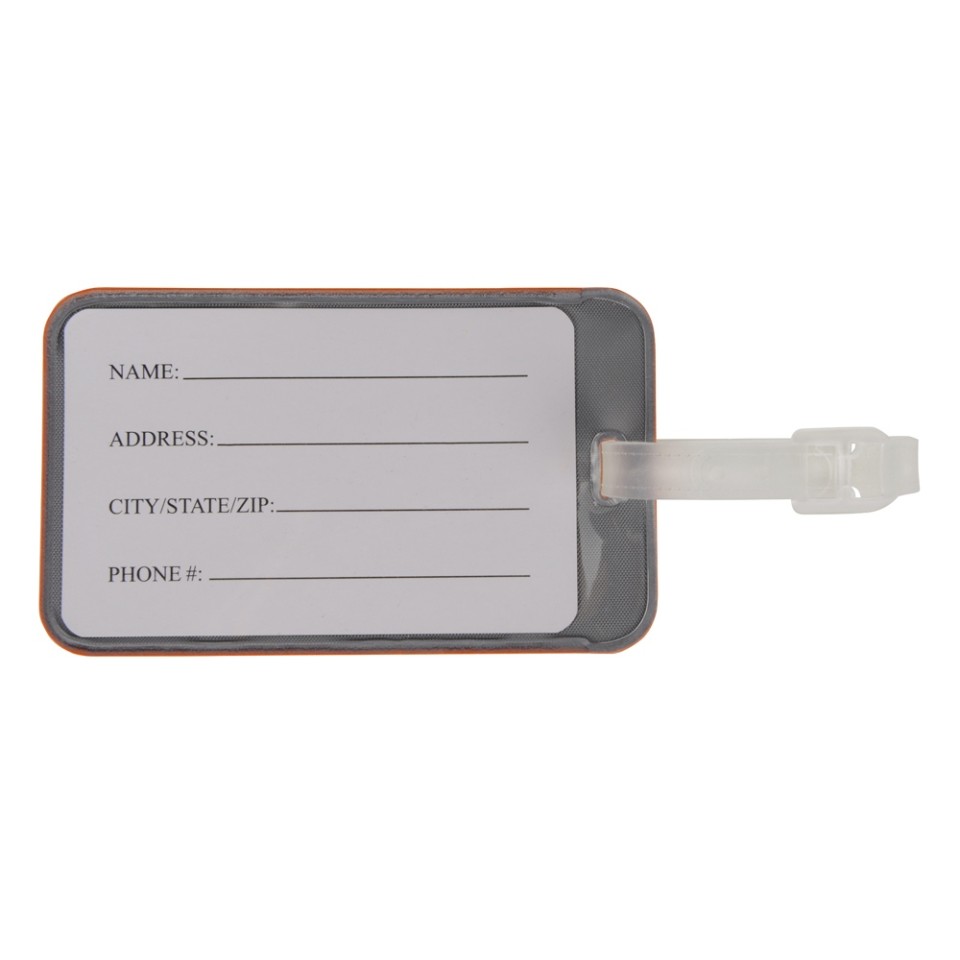 Бирка для багажа "Voyage" 2.0, оранжевый