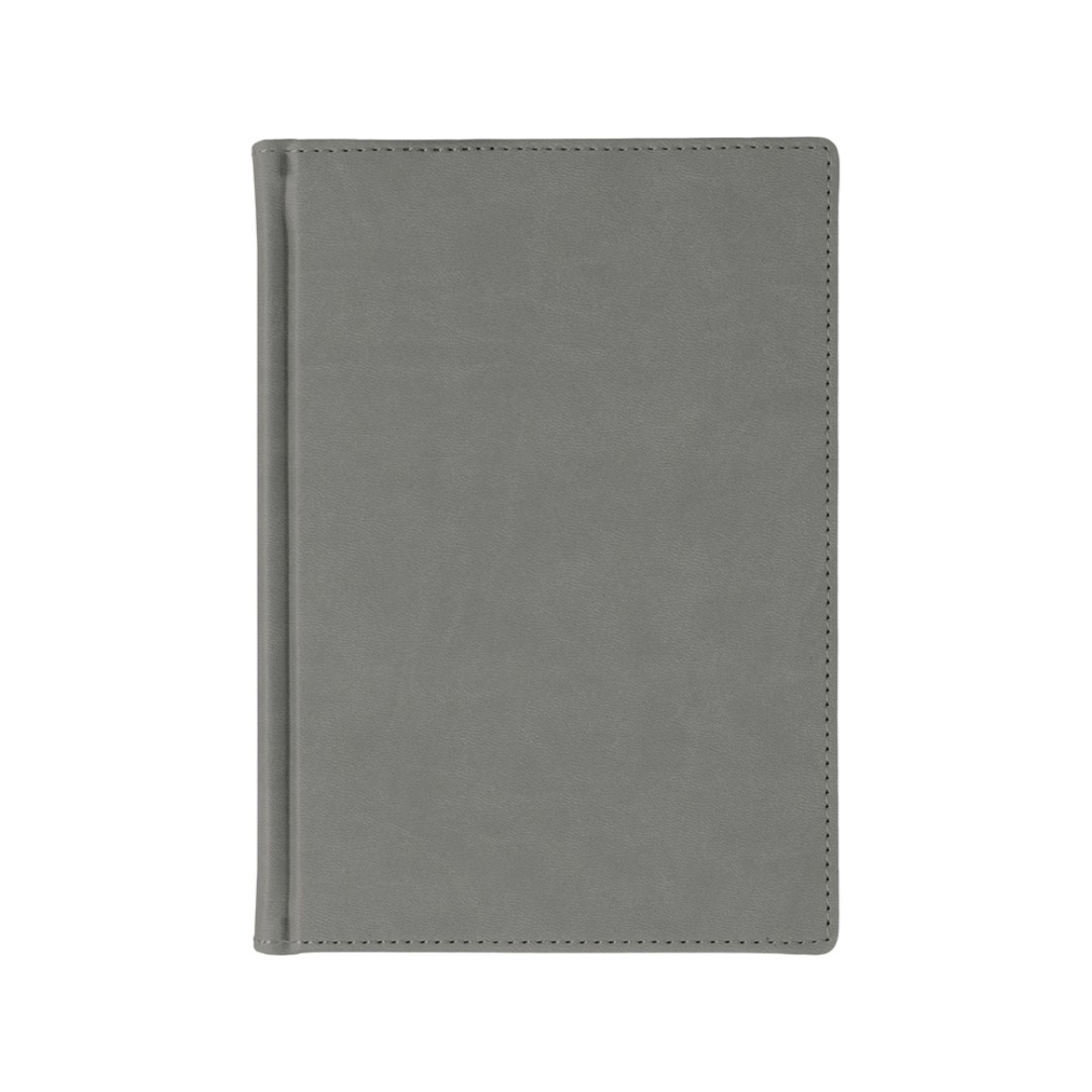 Ежедневник недатированный А5 «Velvet», светло-серый