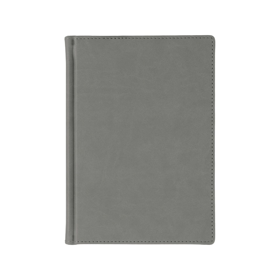 Ежедневник недатированный А5 «Velvet», светло-серый