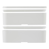 Двухслойный ланчбокс MIYO, белый