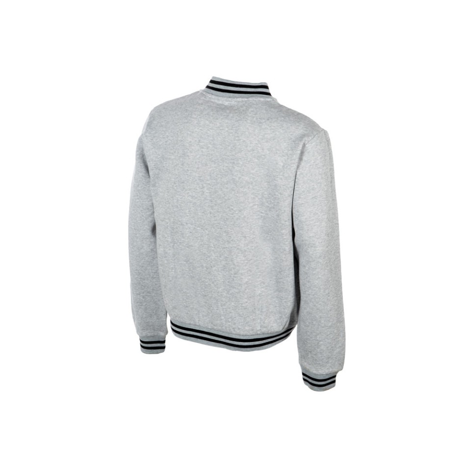 Бомбер «Oxford», серый меланж, унисекс