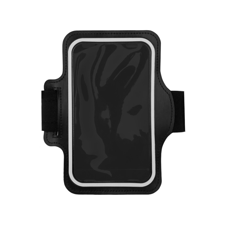 Спортивный чехол на руку для телефона "Athlete", черный