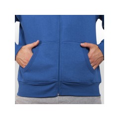 Толстовка на молнии "Montblanc" детская, королевский синий