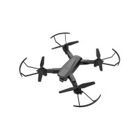 Квадрокоптер Hiper HQC-0031 Paladin FPV 0.3Mpix 480р WiFi ПДУ черный/серый (Р)