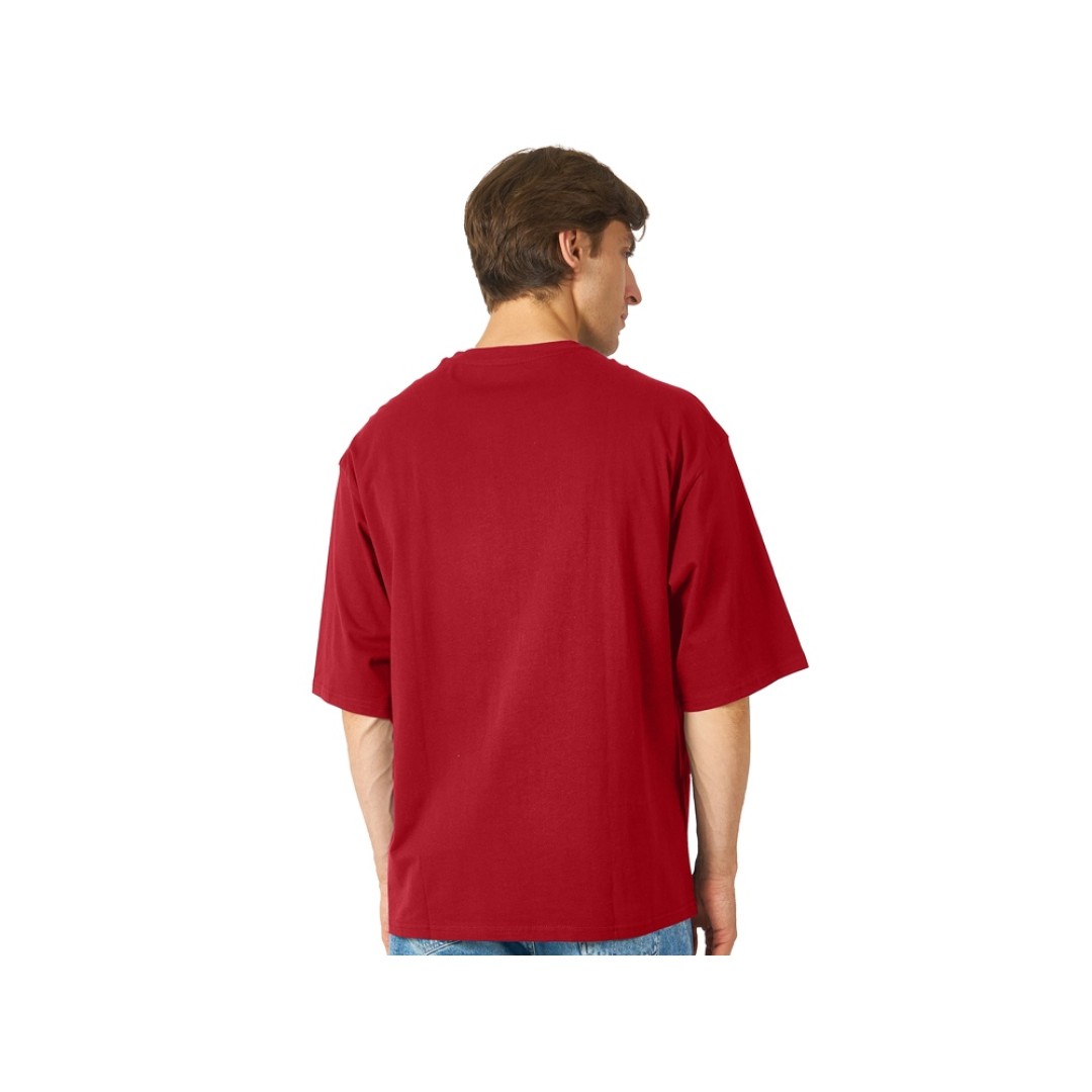 Футболка Berlin к/р оверсайз, 100% хлопок, 180гр, красный