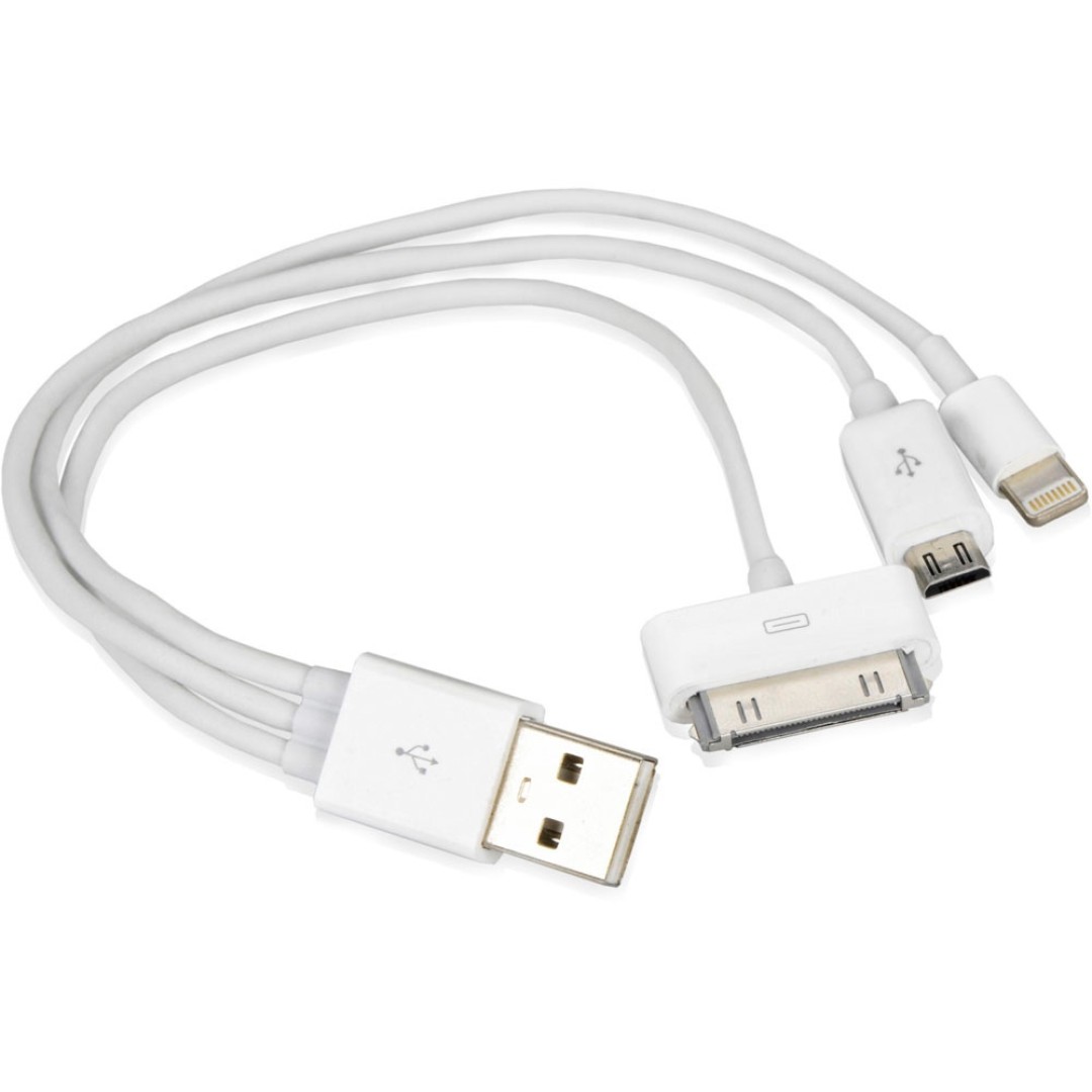 Наушники "Марсель" с набором переходников, красный