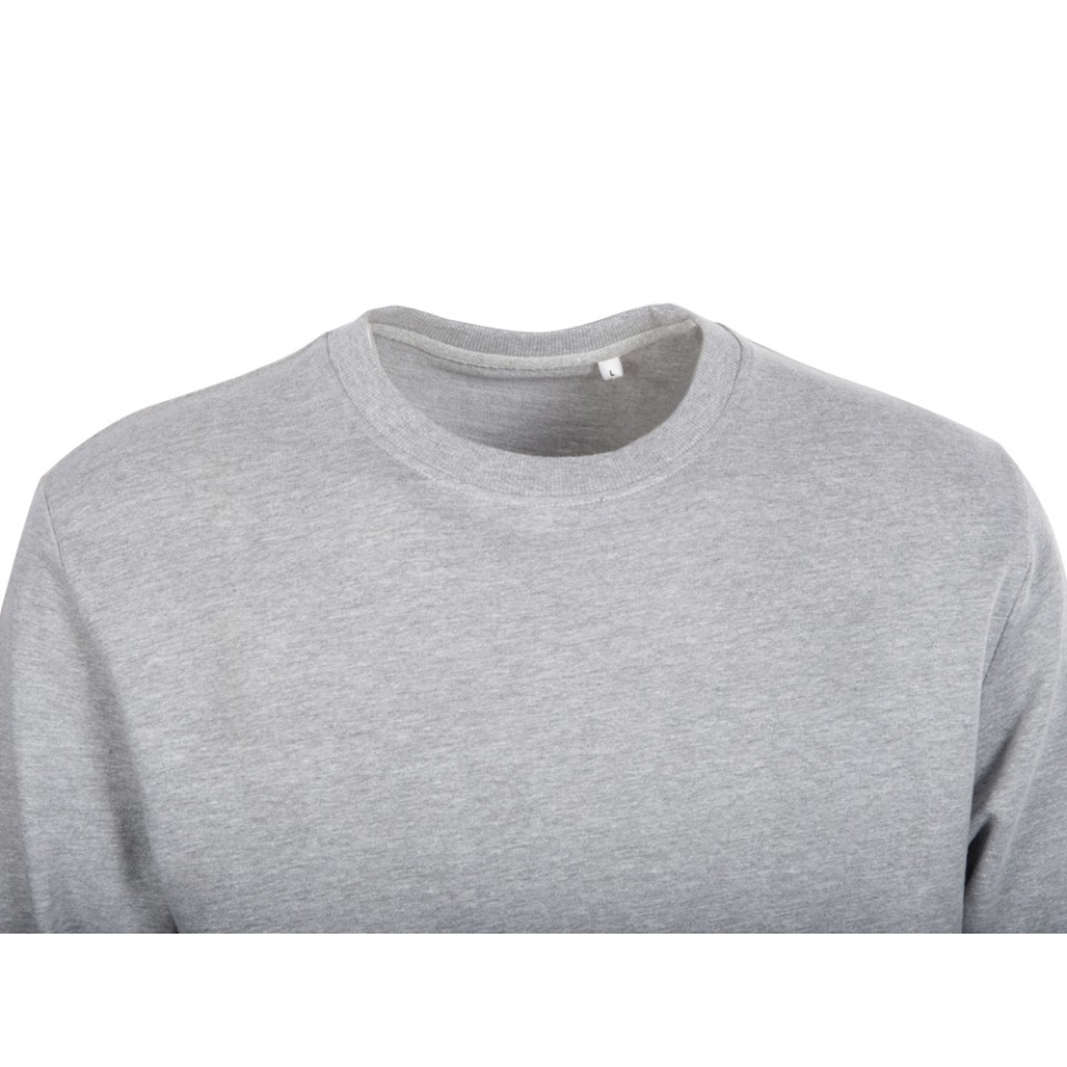 Свитшот «Warsaw» 220гр, унисекс, серый меланж