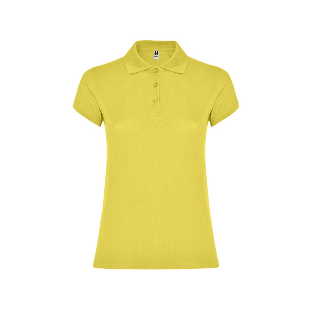 Рубашка-поло "Star" женская, маисовый