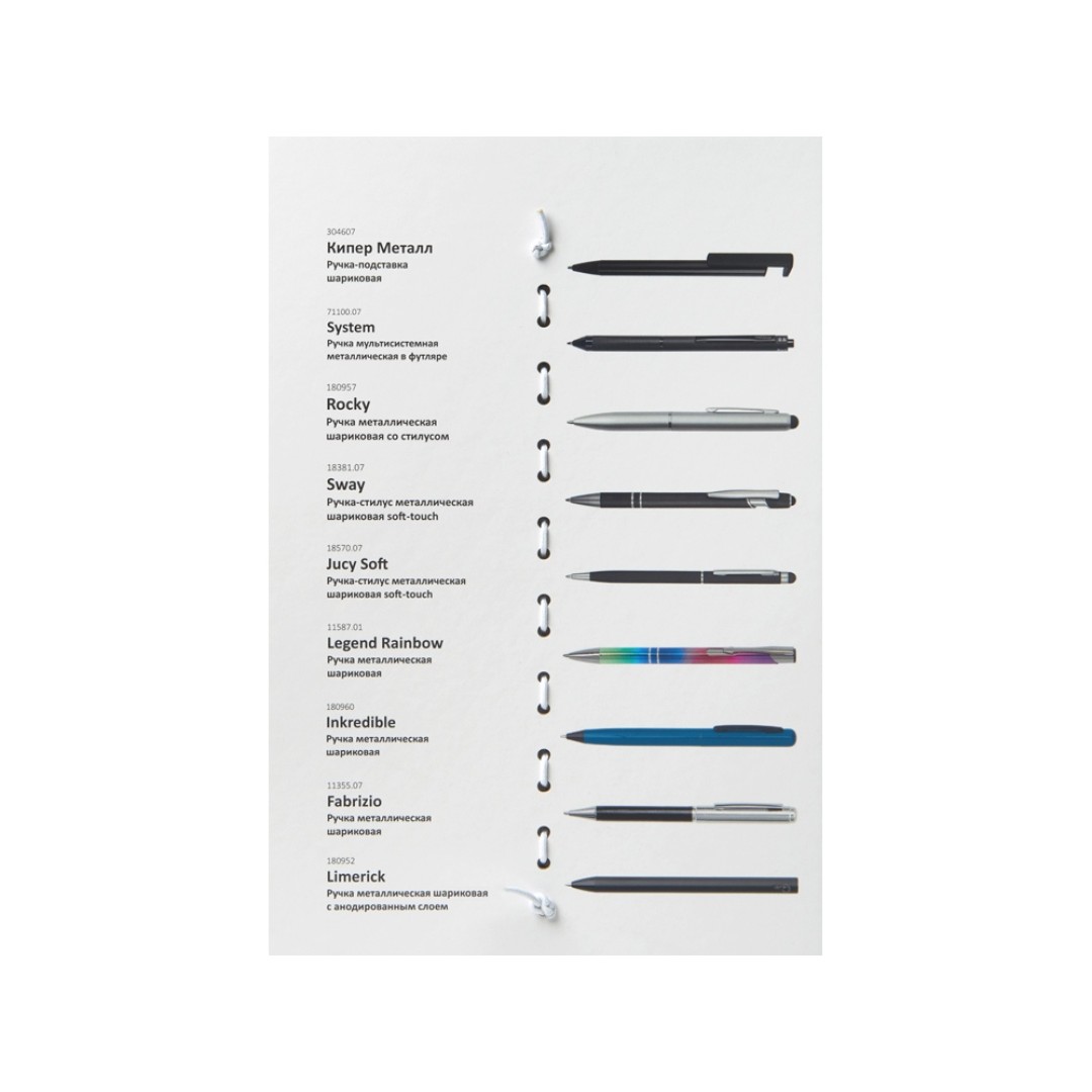 Промо-сет метталических ручек