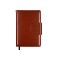 Ежедневник А5 недатированный «Prestige», коричневый (Р)