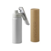 Вакуумная термобутылка с magsafe-держателем "INSIDER", 600 мл, белый