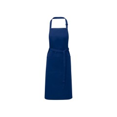 Фартук Andrea плотностью 240 г/м2 с регулируемой завязкой на шее - Темно - синий