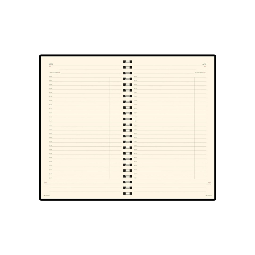 Ежедневник А5 недатированный «Milano», синий