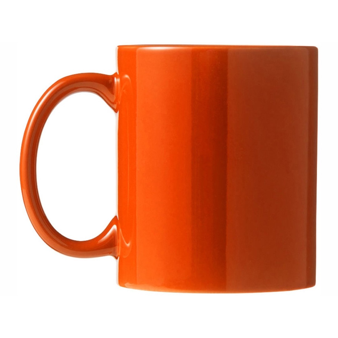 Кружка керамическая "Santos", оранжевый