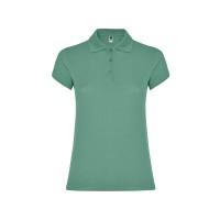 Рубашка-поло "Star" женская, темный ментол
