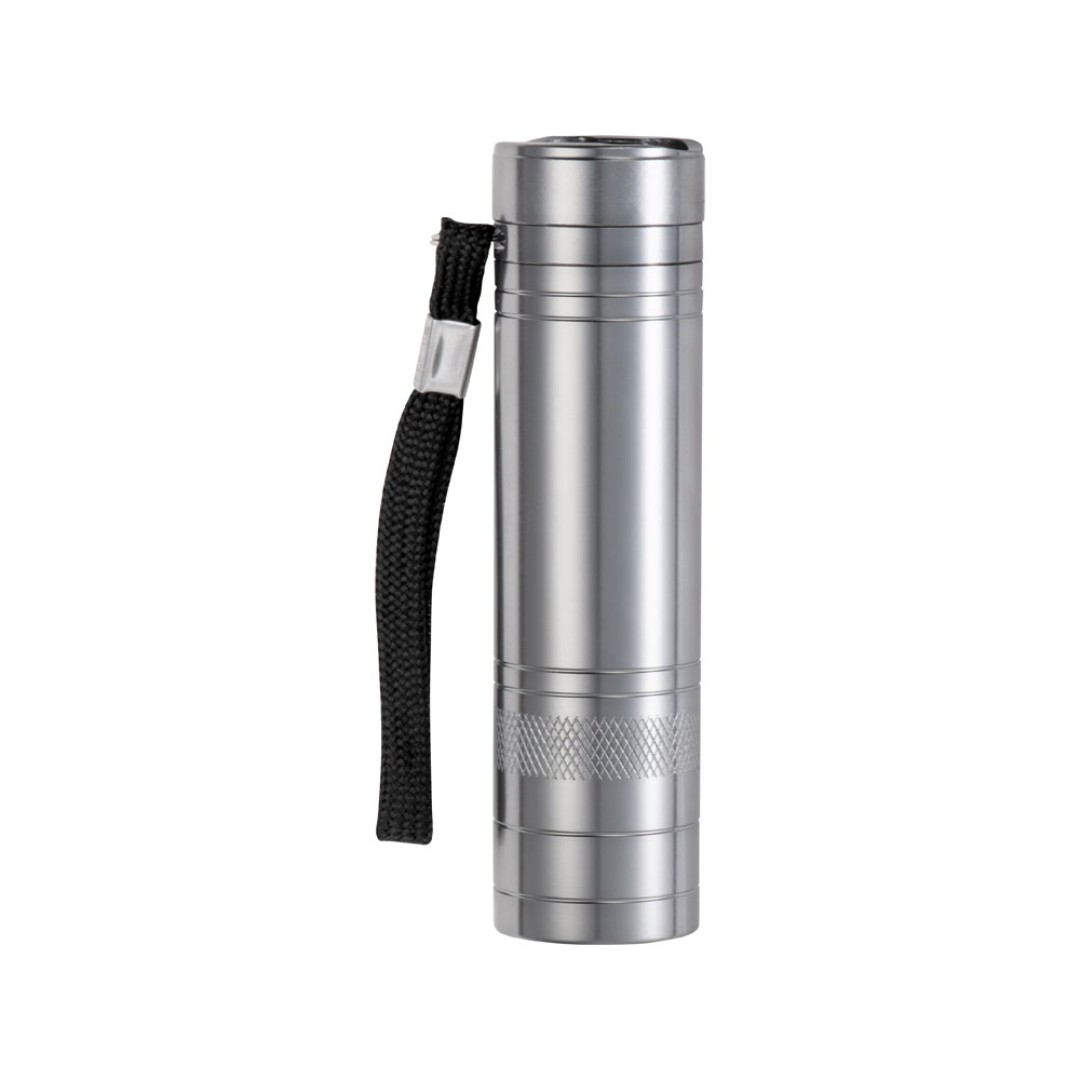 Фонарь с открывалкой "Yok", серебристый (P)