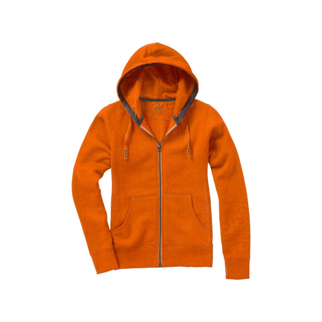 Толстовка «Arora» женская с капюшоном, оранжевый