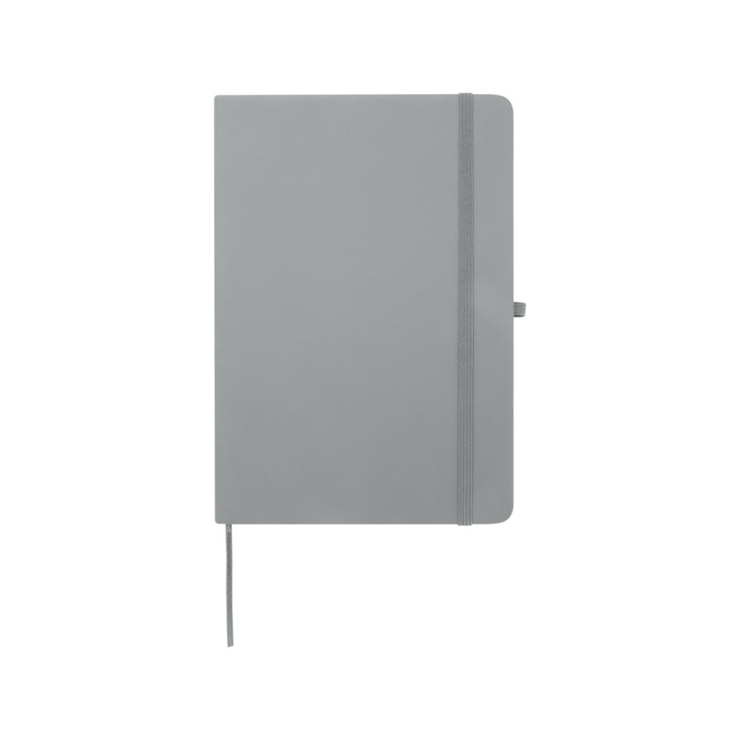 Блокнот Spectrum Plus формата A5 в твердой обложке - Серый