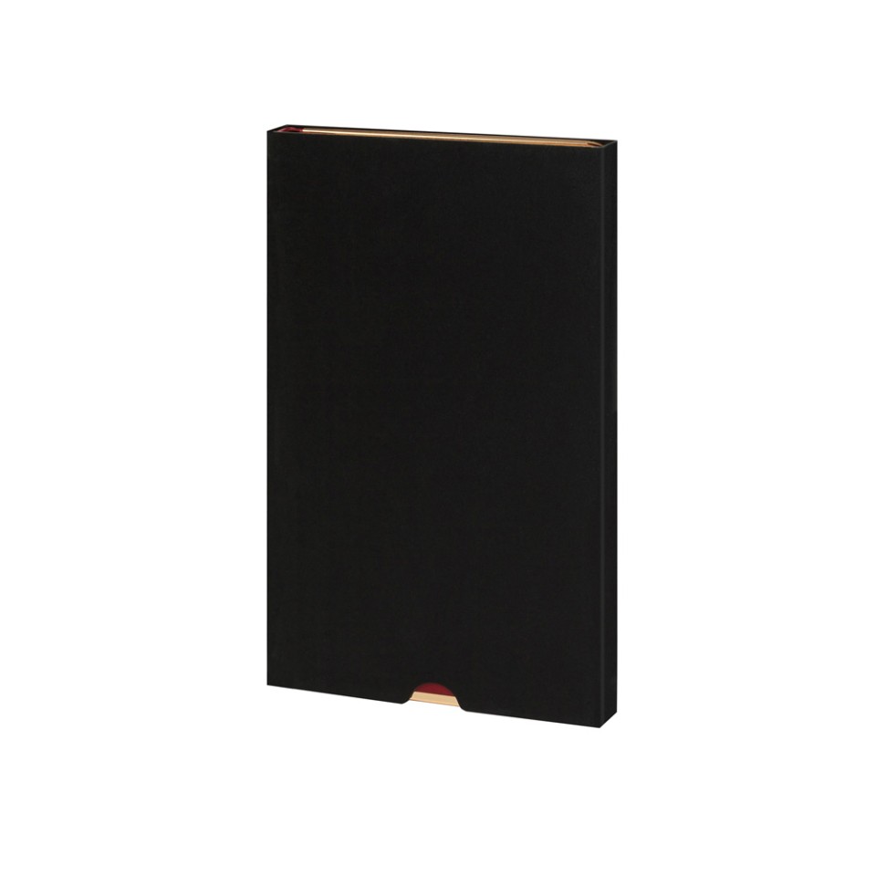 Ежедневник А5 недатированный «Chelsea», коричневый (золотистый кант и срез)