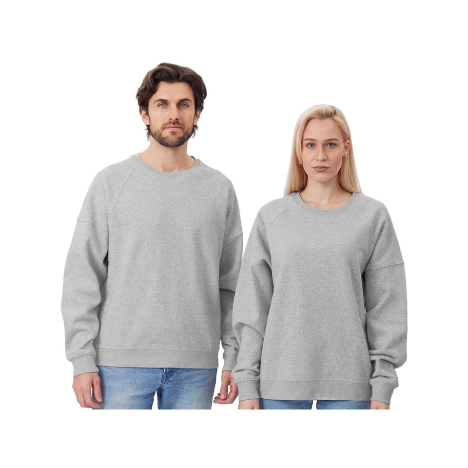 Свитшот оверсайз «Paris», унисекс, серый меланж