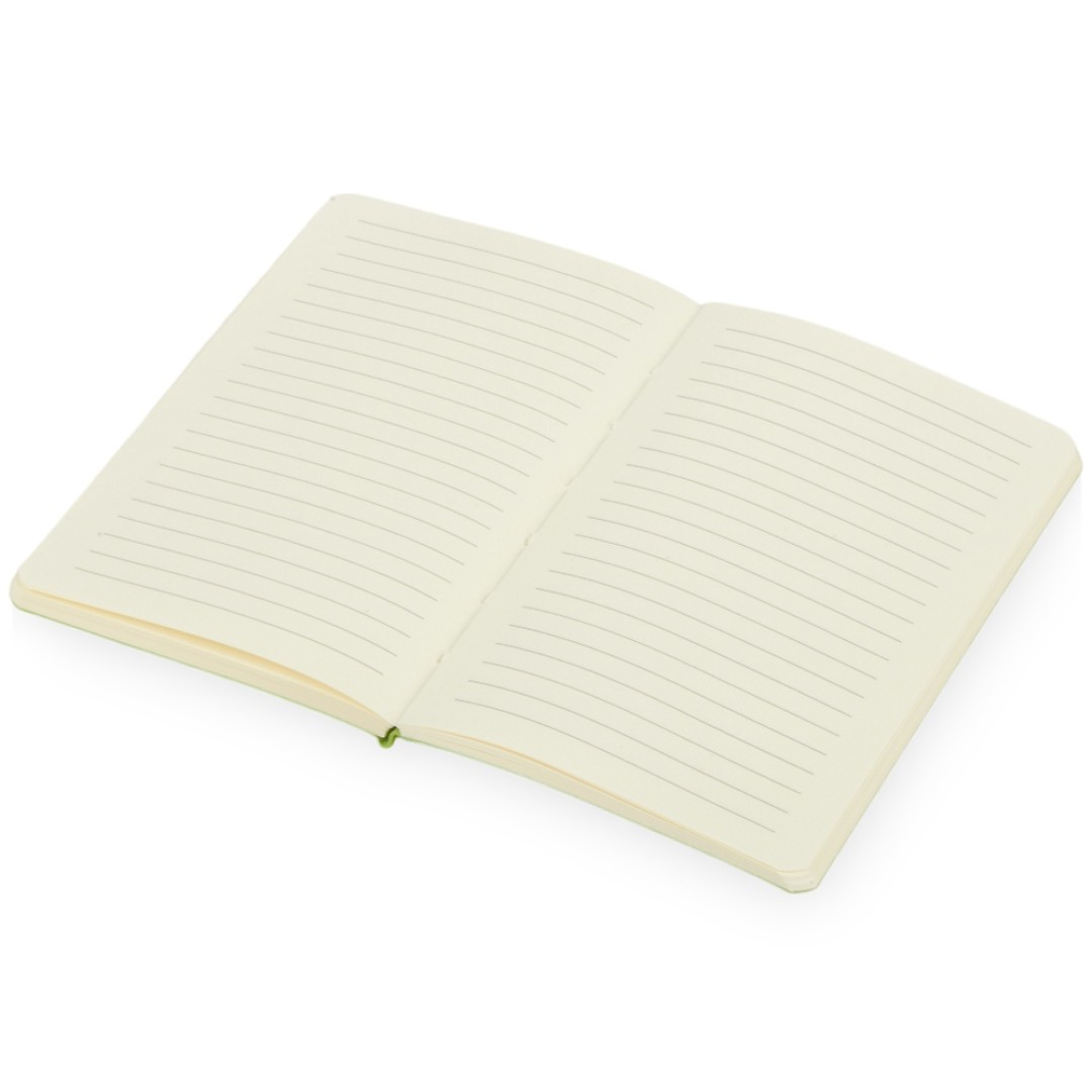 Блокнот "Softy 2.0", гибкая обложка A6, 80 листов, зеленое яблоко