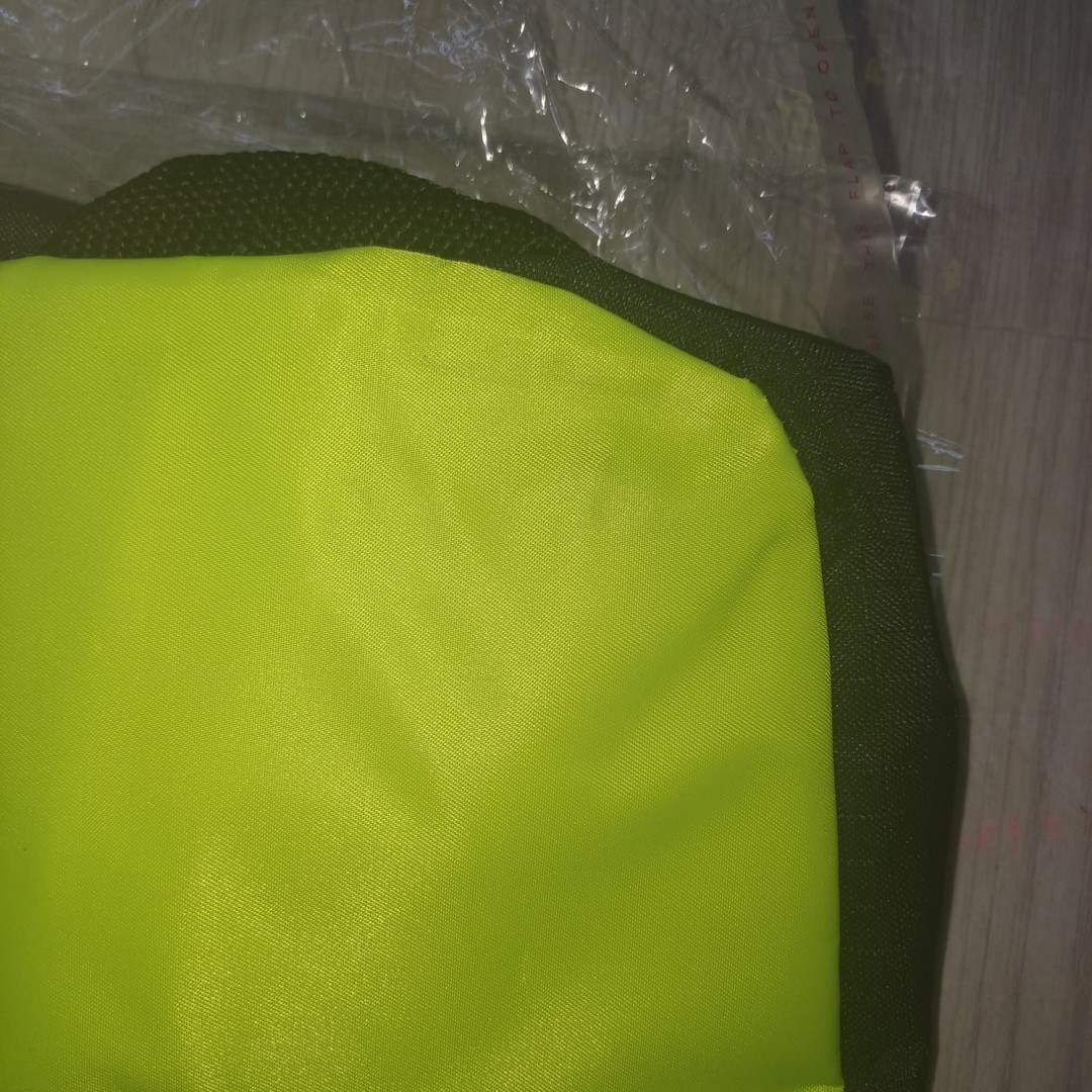 Сумка спортивная Master с цветными молниями, неоново-зеленый (Р)