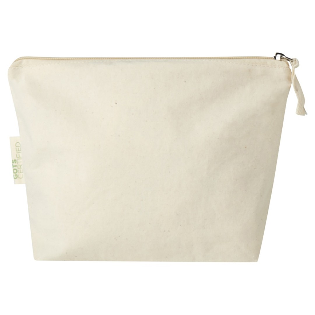 Orissa косметичка из органического материала GOTS 180 г/м2, 1л - Натуральный