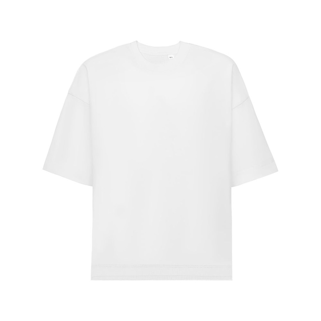 Футболка оверсайз «Beta.01» унисекс, молочный