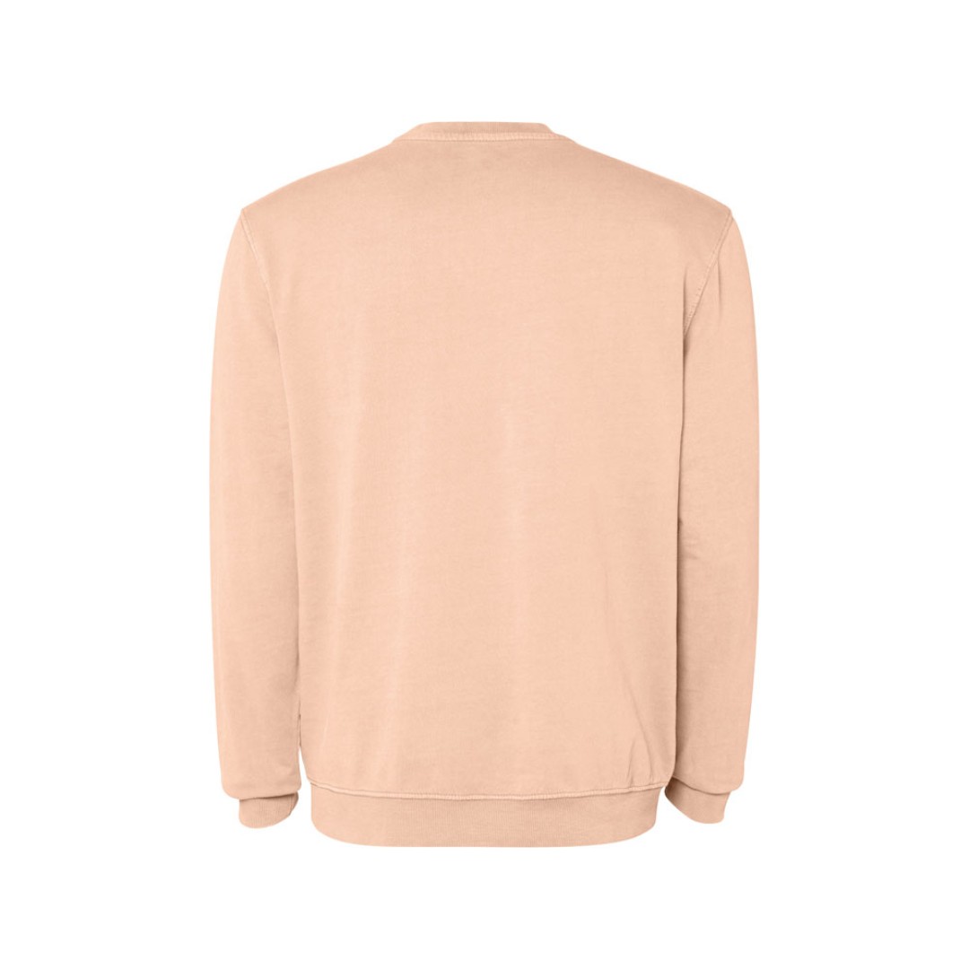 Свитшот «Jaya» унисекс, светло-абрикосовый выстиранный