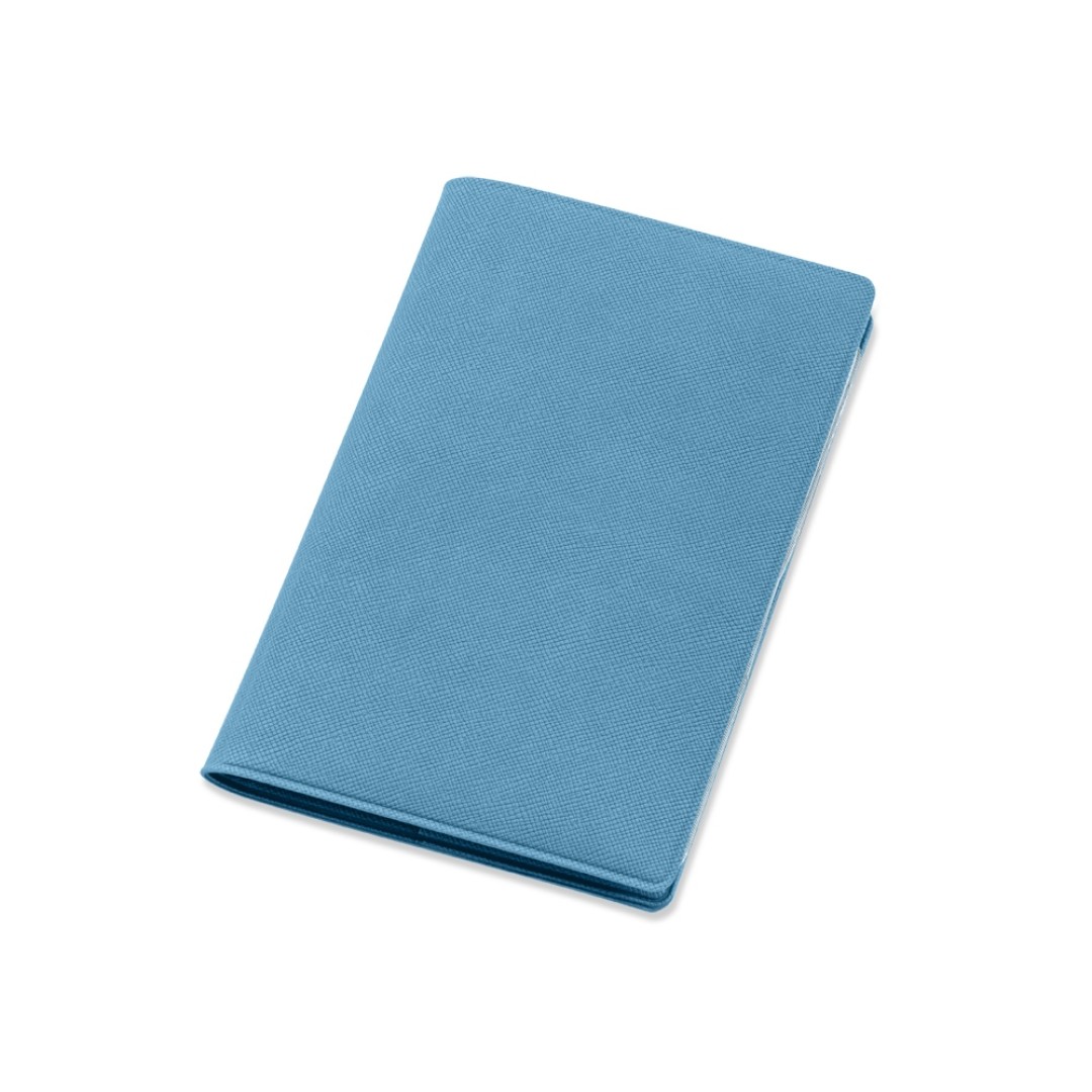 Классическая обложка для автодокументов "Favor", голубая