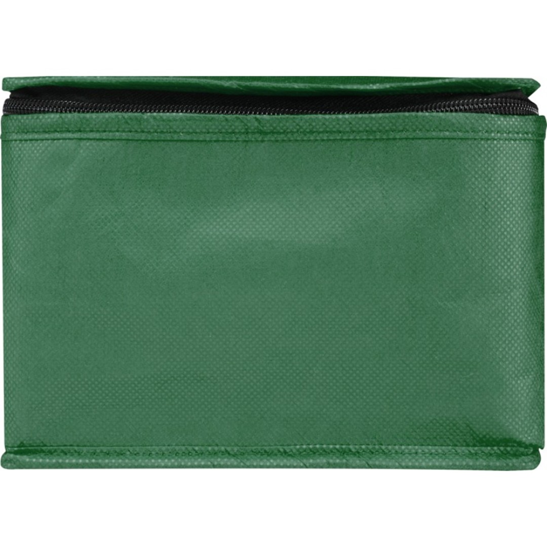 Spectrum нетканая сумка-холодильник, 4 л, на 6 банок, из переработанных материалов, зеленый