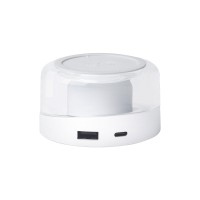Док-станция с беспроводной зарядкой «ILO», белый