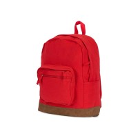 Рюкзак Shammy с эко-замшей для ноутбука 15", красный