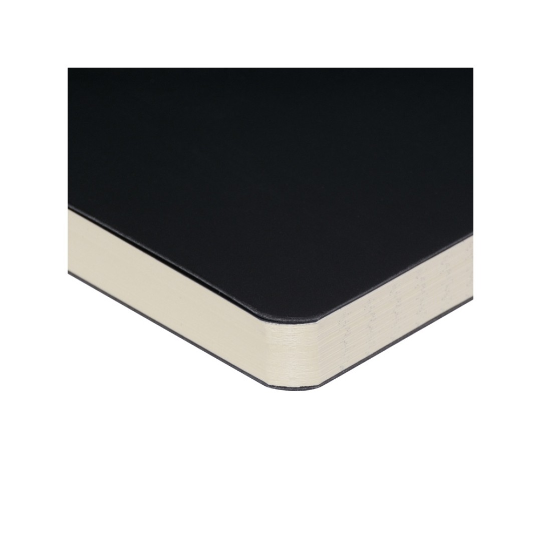 Ежедневник А5 недатированный «Megapolis Velvet Flex», черный