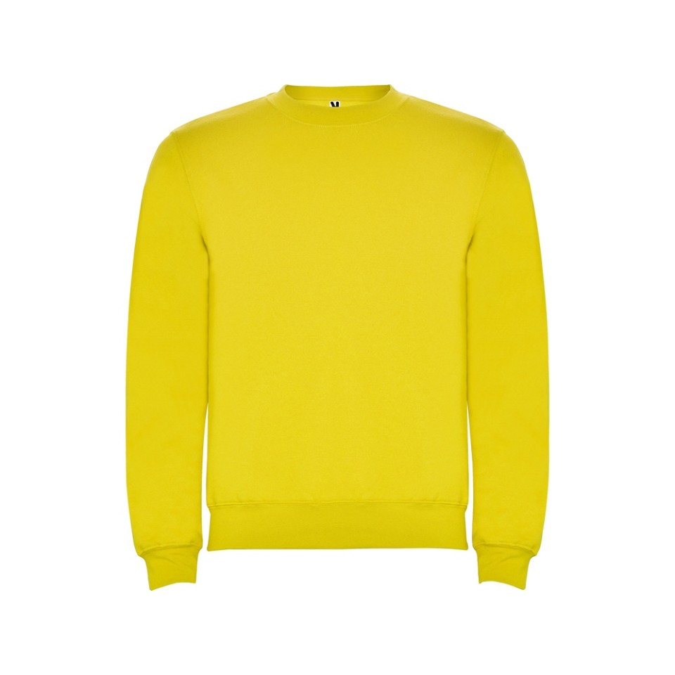 Свитшот с начесом "Clasica" унисекс, желтый