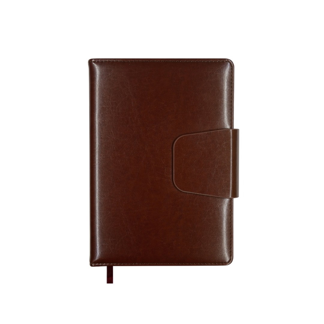 Ежедневник А5 недатированный «Prestige», темно-коричневый