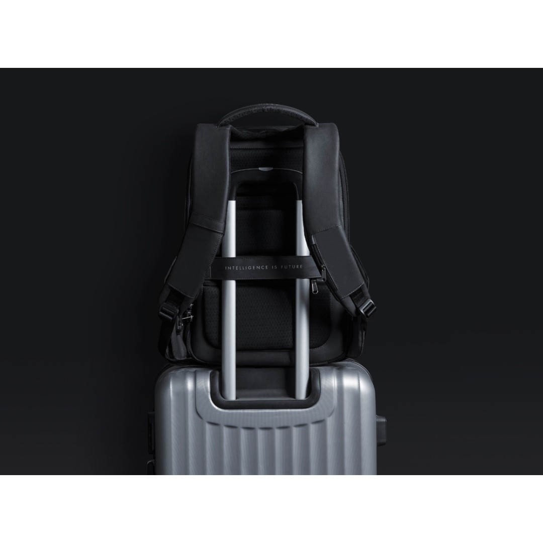 Водостойкий антикражный рюкзак Hipack для ноутбука 15.6", черный