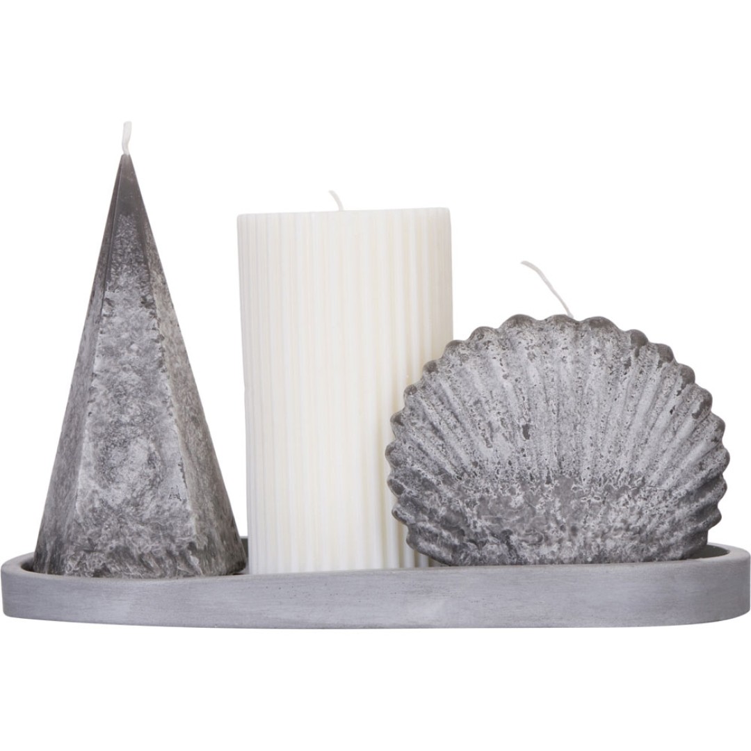 Набор свечей на подставке "Posh"